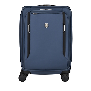 Victorinox Swiss Army Werks 6.0 Frequent Flyer Plus Wheeled Carry On Suitcase In Blue