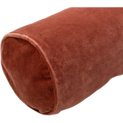 Cotton Velvet Bolster Pillow