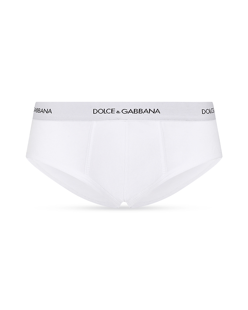 Dolce & Gabbana Brando Cotton Brief In White