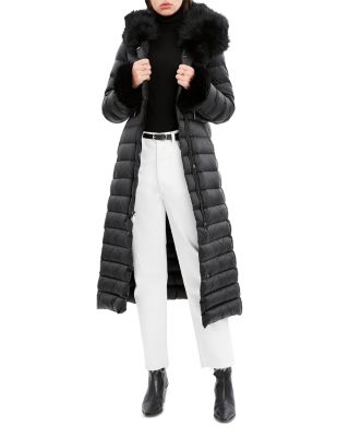 Lexie Shearling Trim Puffer Coat