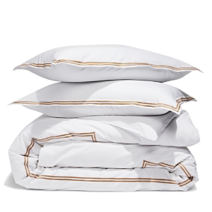 Hudson Park Collection Italian Percale Duvet Cover Set, Full/queen - 100% Exclusive In Champagne