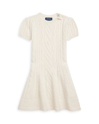 Ralph Lauren shops toddler girls sweater dress