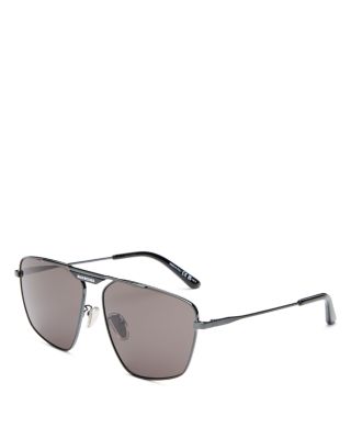 Balenciaga Brow Bar Aviator Sunglasses, 61mm | Bloomingdale display picture 1