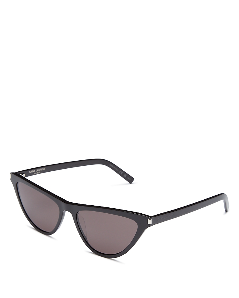 Saint Laurent Sl Slim Cat Eye Sunglasses, 56mm