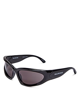 Balenciaga - Wraparound Sunglasses, 65mm