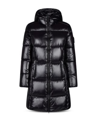 【SAVE THE DOUCK】Coats Black Save The Duck Ines Hooded Puffer Coat | Bloomingdale's