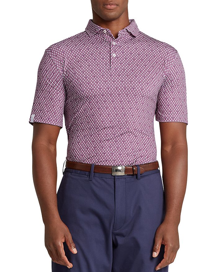 Polo Ralph Lauren Classic Fit Performance Print Polo Bloomingdale's