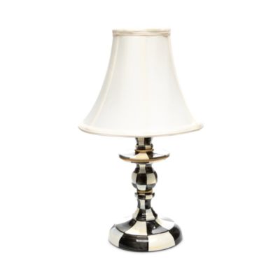 Courtly Check Candlestick Lamp