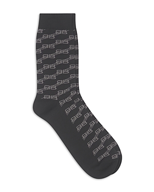 Balenciaga Men's Bb Monogram Socks
