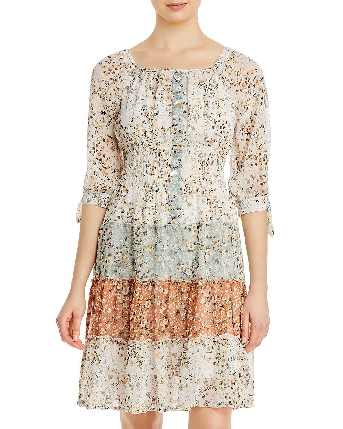 Bloomingdale's Olive Hill Tiered Dress Bloomingdale's