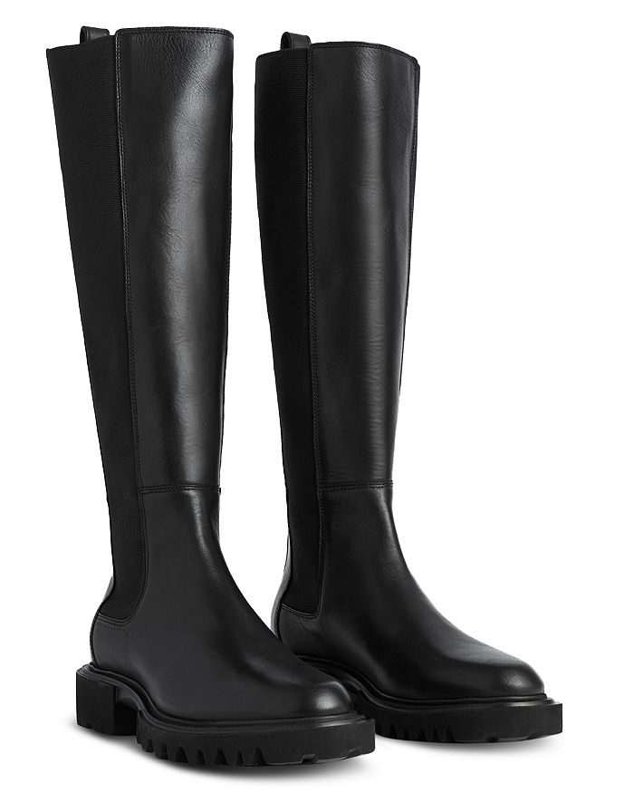 ALLSAINTS Women's Maeve Pull On Riding Boots | Bloomingdale's