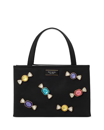 kate spade new york Sam Icon Candy Gem Embellished Nylon Small Tote |  Bloomingdale's