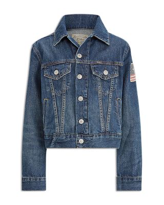Boys' Cotton Denim Trucker Jacket - Big Kid