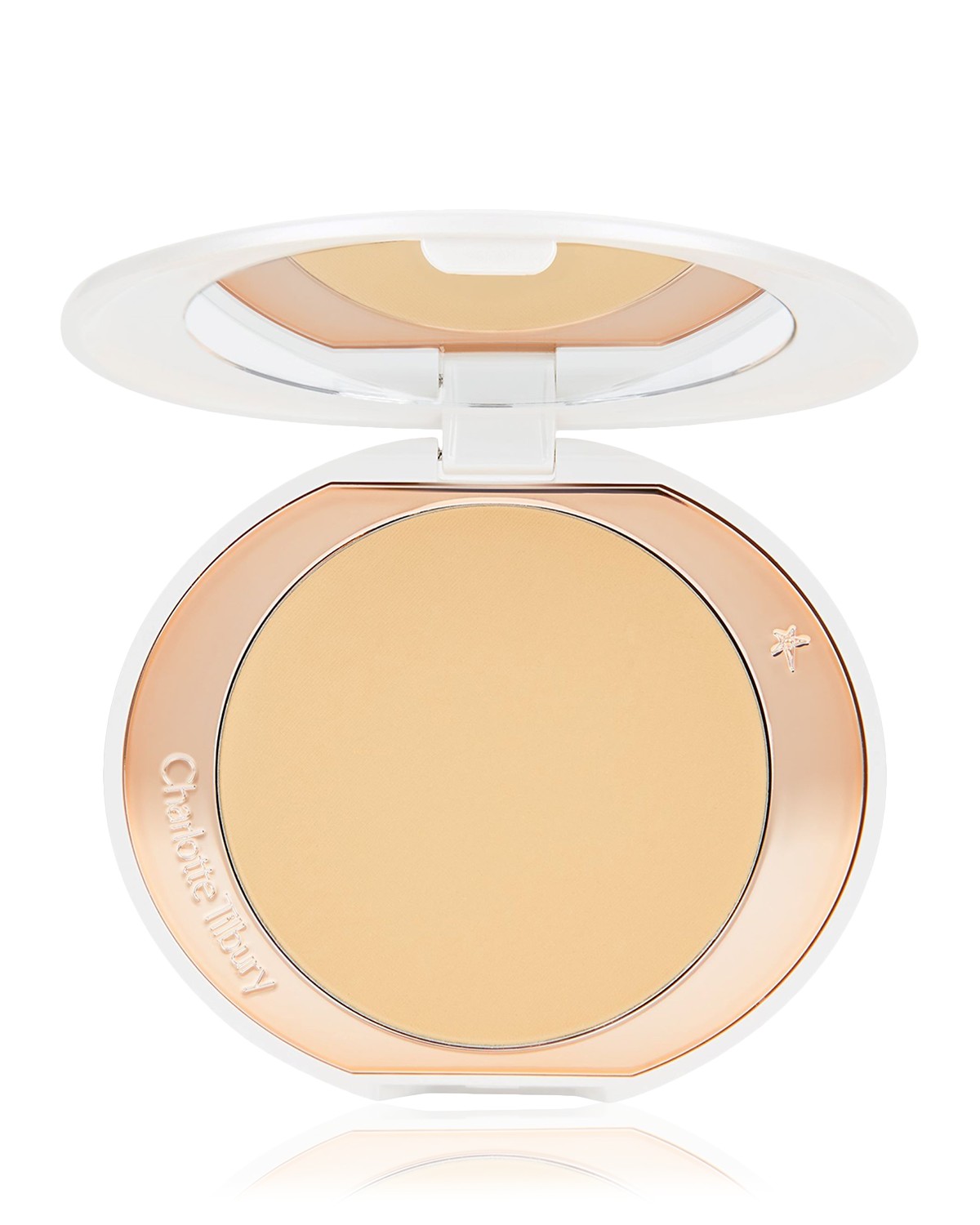 Charlotte Tilbury Airbrush Brightening Flawless Finish Refillable Powder in Tan/Deep