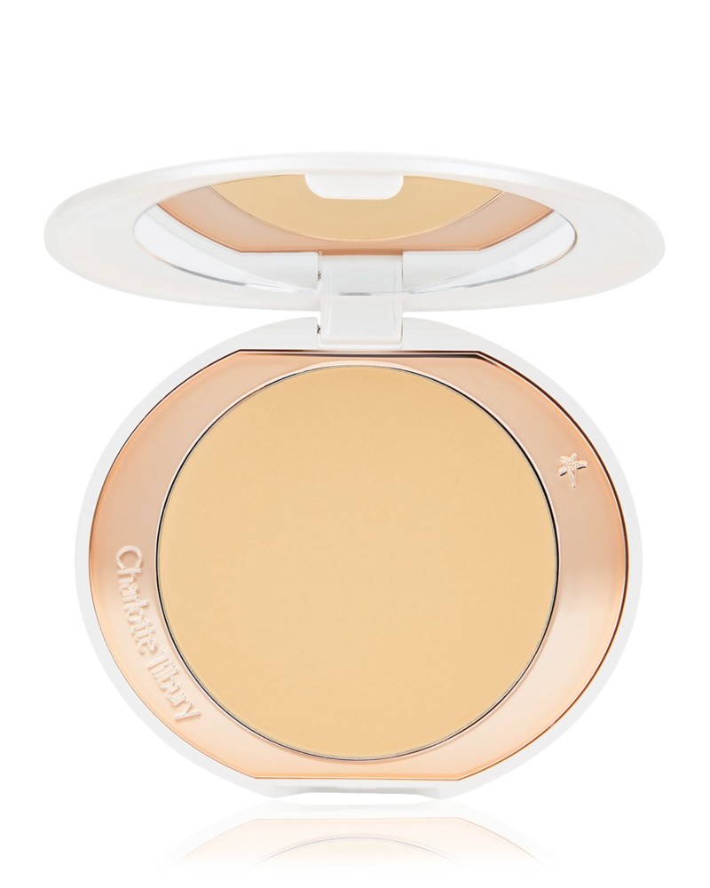 Charlotte Tilbury Airbrush Brightening Flawless Finish Refillable Powder in Tan/Deep