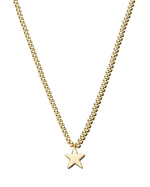 Aqua X Kerri Rosenthal Star Pendant Beaded Necklace, 16-18 - 100% Exclusive In Gold