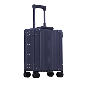 Aleon 16 Vertical Underseat Spinner Carry On Suitcase In Blue