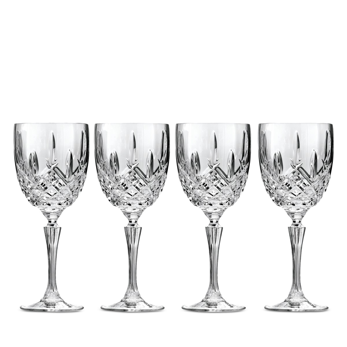 Waterford Marquis by Waterford Markham Goblets, Set of 4 in Clear
