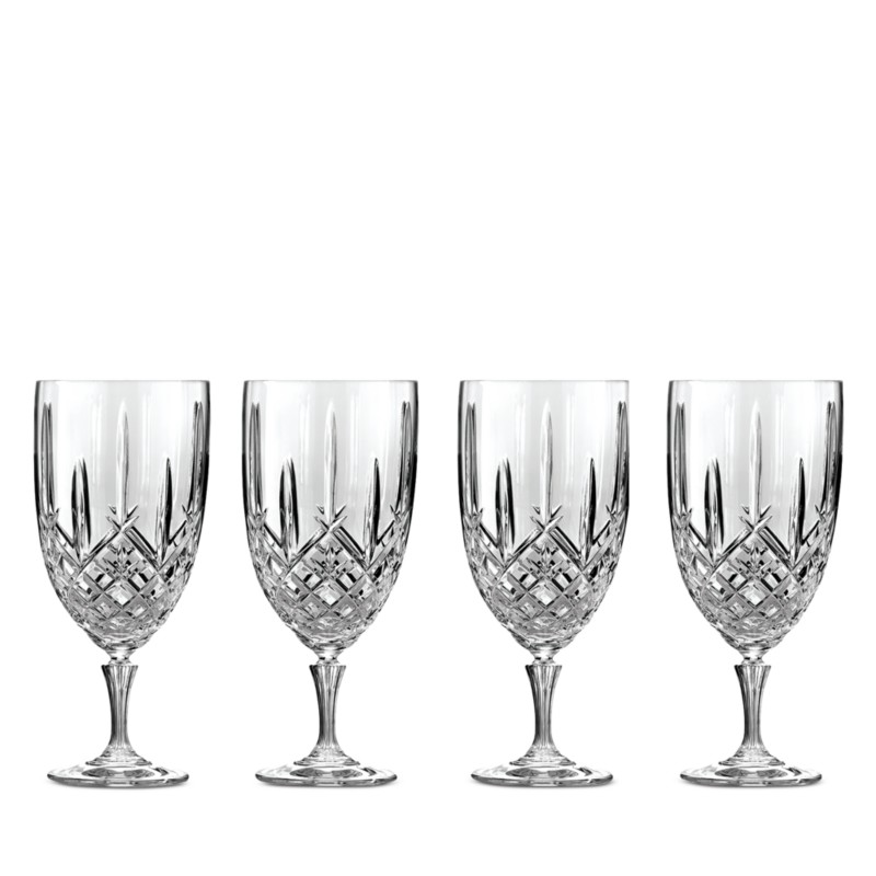 Waterford Marquis by Waterford Markham Iced Beverage Glasses, Set of 4 in Clear