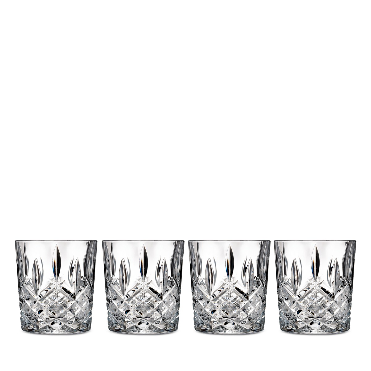 Waterford Marquis by Waterford Markham Double Old Fashioned Glasses, Set of 4 in Clear