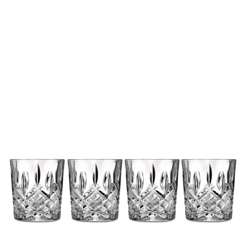 Waterford Marquis by Waterford Markham Double Old Fashioned Glasses, Set of 4 in Clear