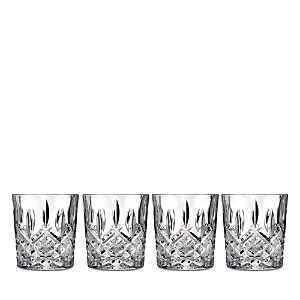 Marquis/waterford Marquis By Waterford Markham Double Old Fashioned Glasses, Set Of 4 In Clear