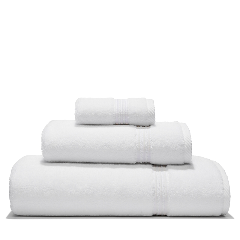 Matouk Bel Tempo Milagro Hand Towel - Exclusive In White/white