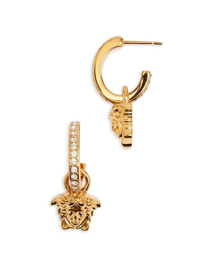 Versace - La Medusa Crystal Hoop Earrings