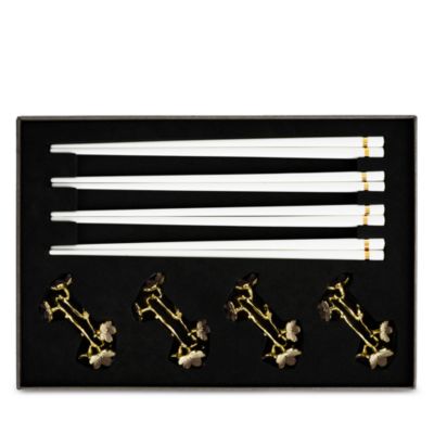 Cherry Blossom Chopsticks & Stands Set