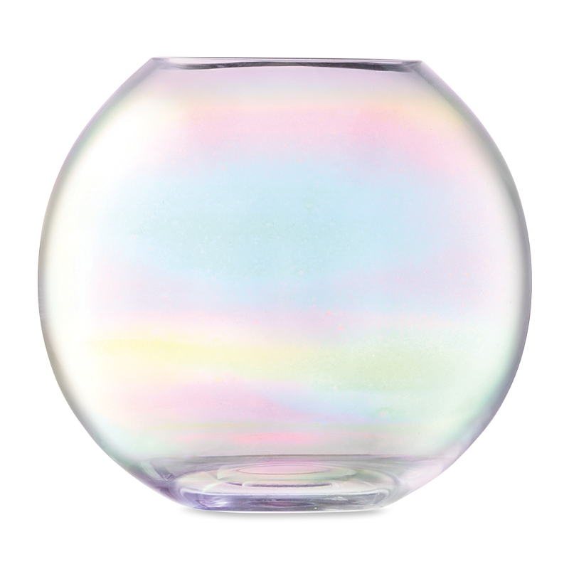 Lsa Mother Of Pearl Look Vase, Small In Mother Of Pearl