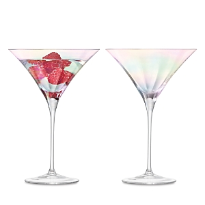 Shop Lsa Mother Of Pearl Look Martini Glasses, Set Of 2