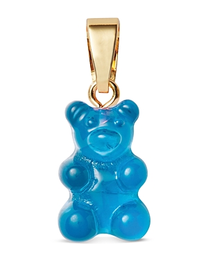 Crystal Haze Jewelry Nostalgia Bear Pendant In Azure