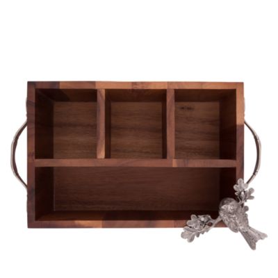 Song Bird Wood Caddy