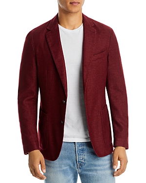 Boss Hanry Slim Fit Garment Dyed Flannel Sport Coat