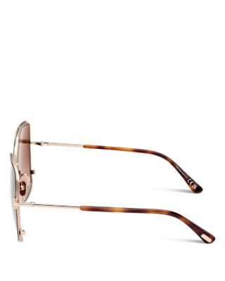  Raphaela Butterfly Sunglasses, 60mm