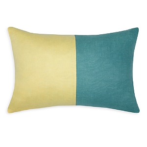 Shop Sferra Festa Decorative Pillow, 12 X 18 - 100% Exclusive In Aqua