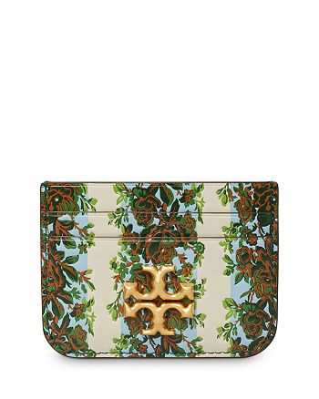 Tory Burch Eleanor Printed Leather Card Case | Bloomingdale's