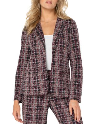 Liverpool Los Angeles - Plaid Boucl&eacute; Blazer