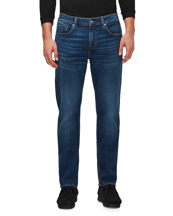 7 For All Mankind Slim Fit Slimmy with Squiggle Jeans in Essential ...