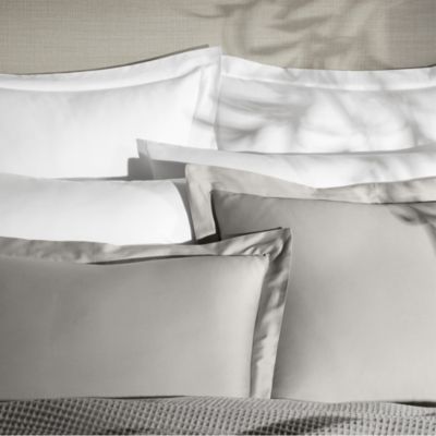 Signature Cotton Hemmed Duvet Cover Set