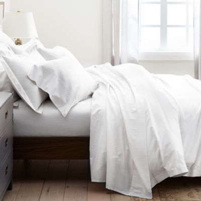 Signature Cotton Hemmed Duvet Cover Set