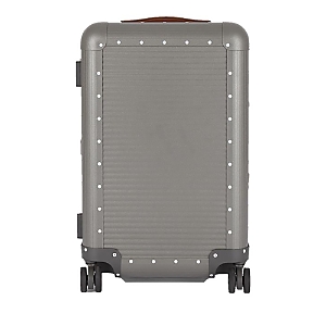 Shop Fpm Milano Bank 53 Wheeled Suitcase In Gray