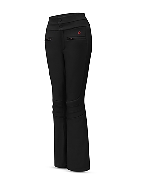 Shop Perfect Moment Aurora High Waist Flared Ski Pants In Black