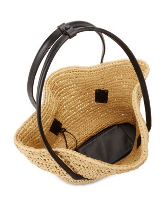 BOTTEGA VENETA ARCO ラフィア クロシェ ショルダーバッグ Bottega Veneta Arco Raffia Tote | Bloomingdale's