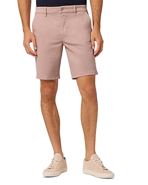 Joe's Jeans Brixton Slim Fit 9 Inch Cotton Shorts In Adobe Rose