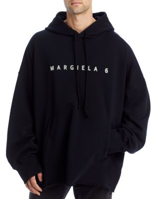 MM6 Maison Margiela Logo Graphic Pullover Hoodie | Smart Closet