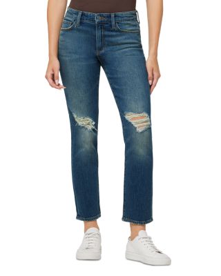 Joe's High Rise Straight Leg Distressed cheapest Jeans