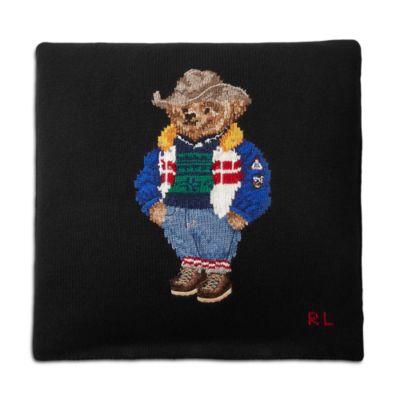 Ralph Lauren - Ski Polo Bear Throw Pillow