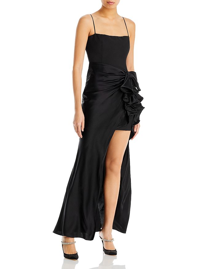 Cinq à Sept Drina Gown in Black Pre-owned - Size 6