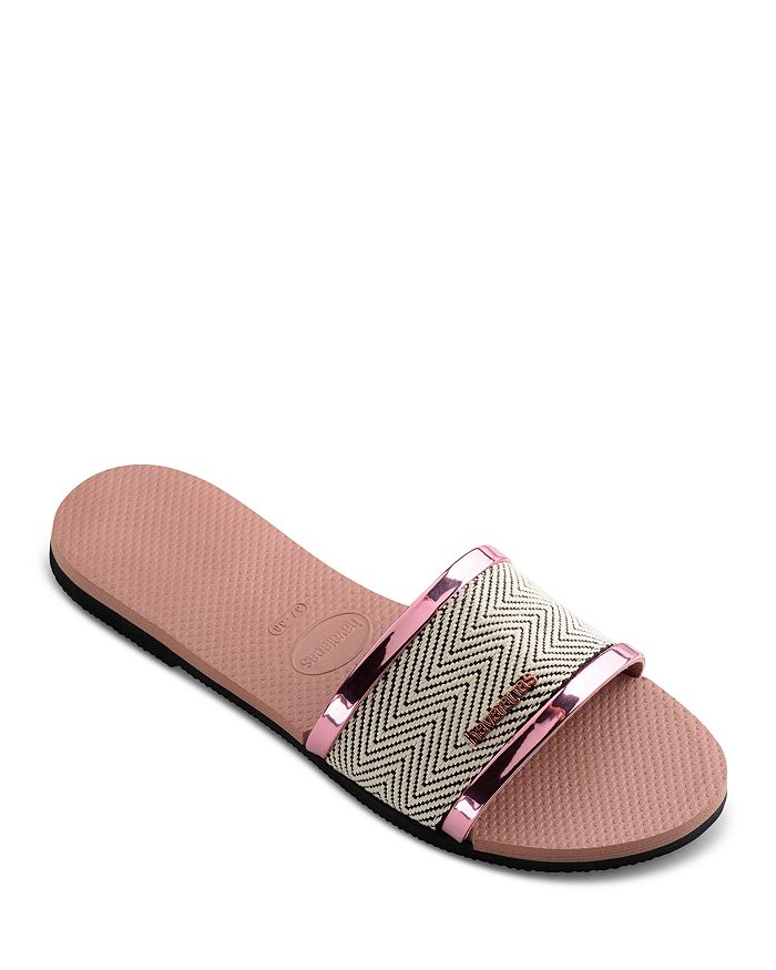 HAVAIANAS WOMEN'S YOU TRANCOSO PREMIUM SLIDE SANDALS